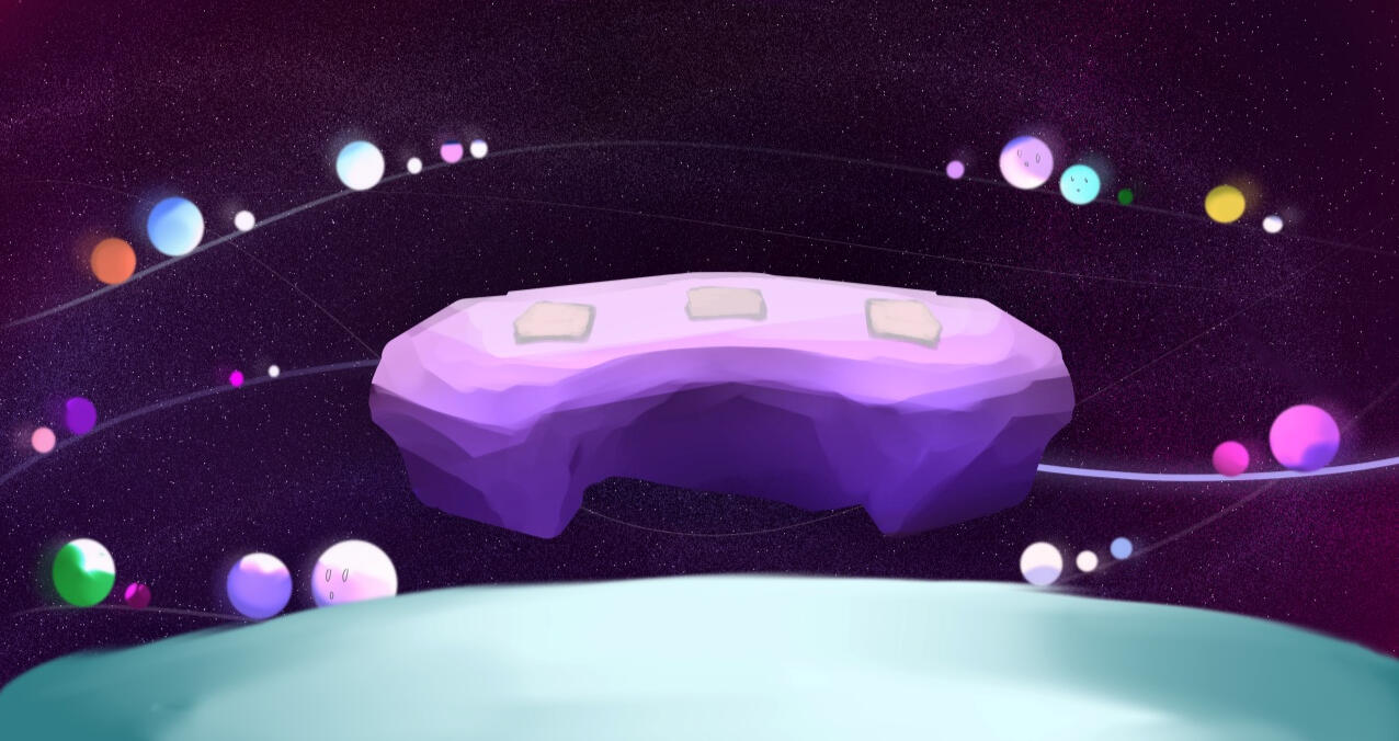 COOKING SHOW JUDGES' ASTEROID (TABLE)