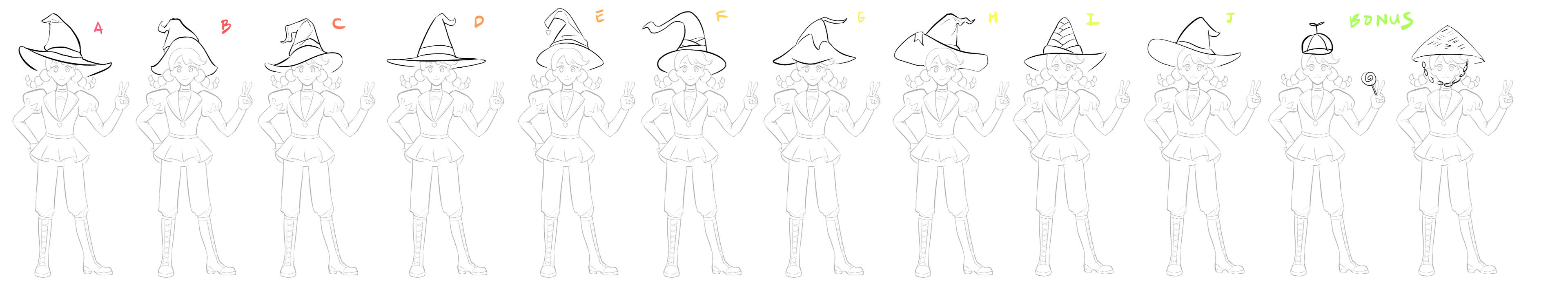 WITCH HAT VARIATONS