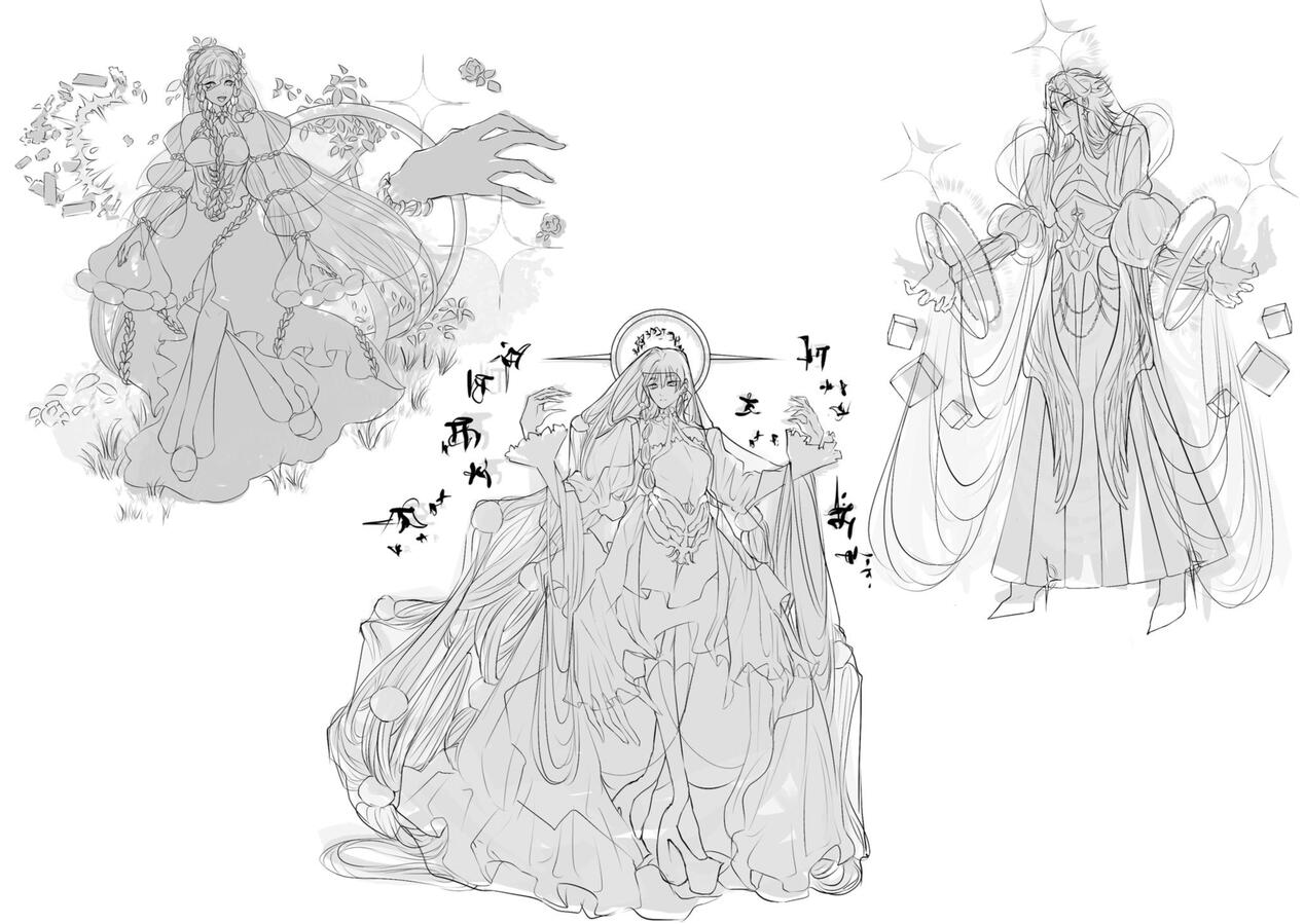 CHARACTER SKETCHES