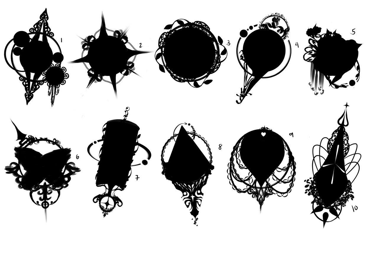 SHIELD PROP SILHOUETTES